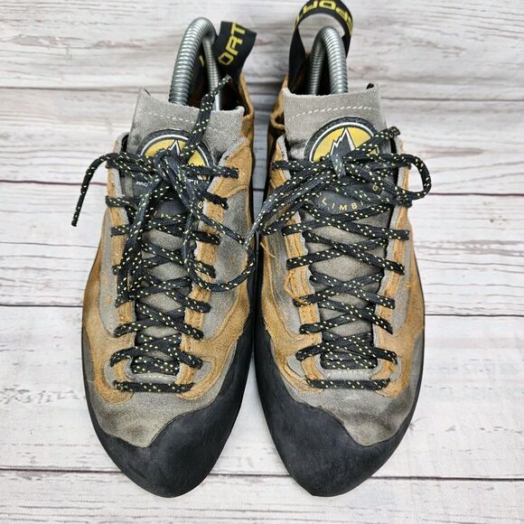 La Sportiva Finale Mens Climbing Shoes Vibram X Sedge US Size 7.5 EU 40 Used - Picture 3 of 7